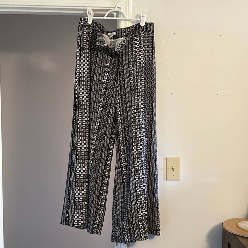 Professional wide leg trousers